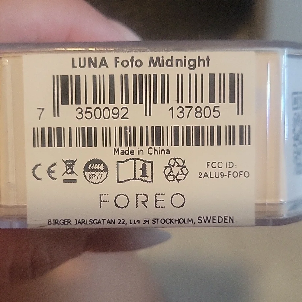 New sealed Luna Foreo